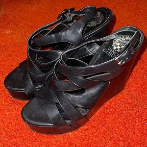 Vince Camuto black heels